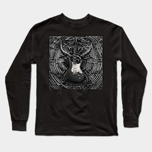 Metal Guitar Art Design Long Sleeve T-Shirt